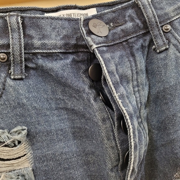 0ne Teaspoon Rollers Shorts jeans - Picture 7 of 11